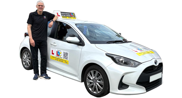 Andrew Crosby's driving school car